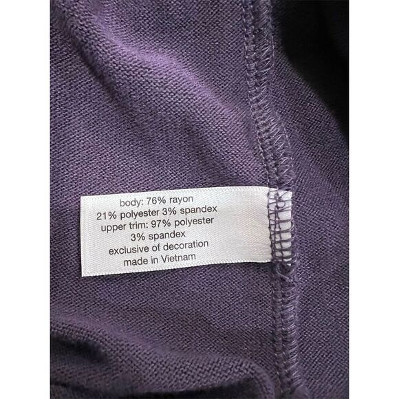 Lane Bryant Women's Plus Size 18 Purple Pullover‎ Sweater - Picture 8 of 11